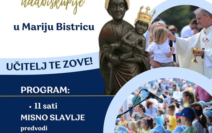 Hodočašće djece u Mariju Bistricu